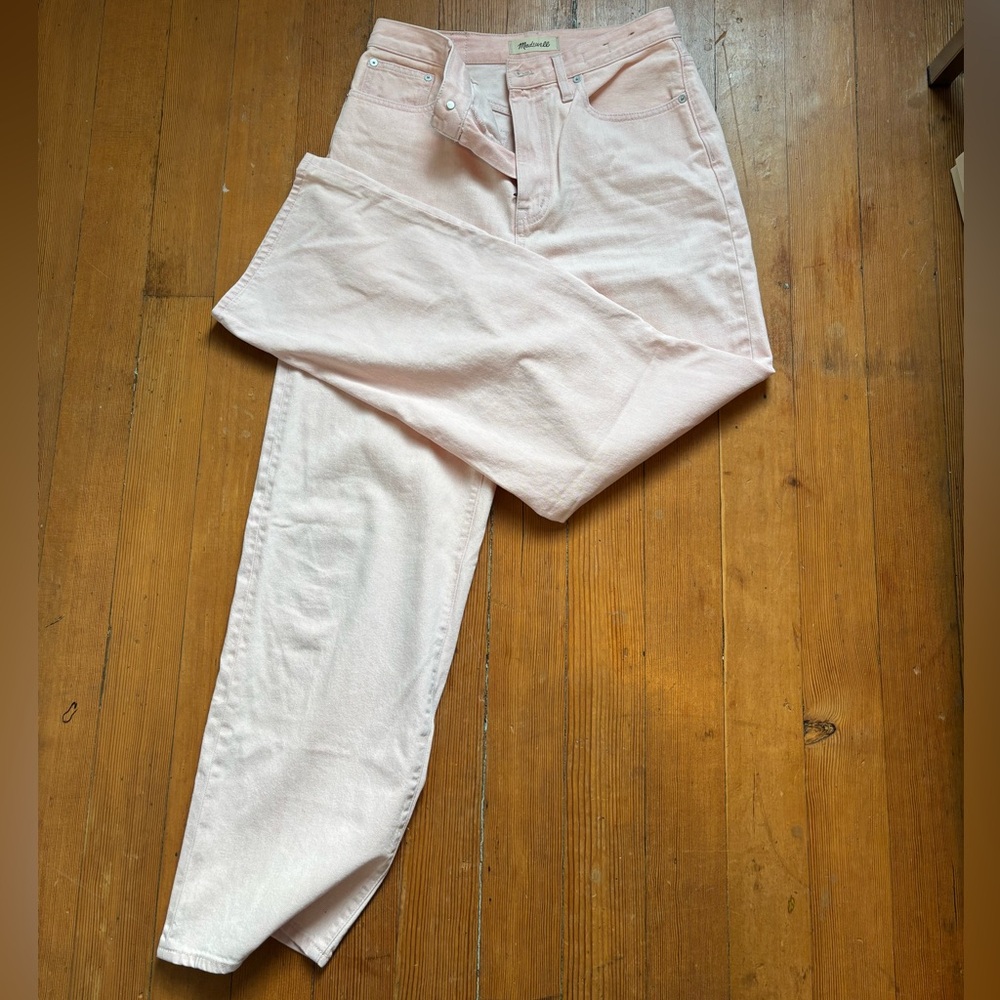 Madewell Pink Jeans